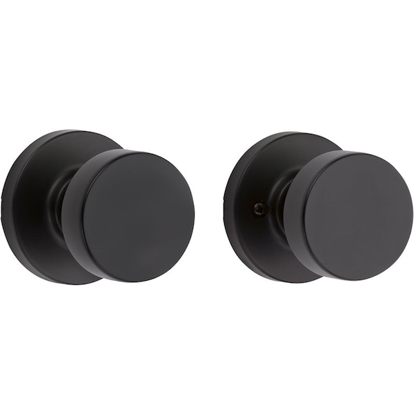 Kwikset Signature Series Pismo Iron Black Knob Right or Left Handed 97200-887 - main